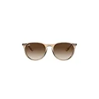 ray-ban rb4171 erika lunettes de soleil, brun clair transparent, 54 mixte adulte