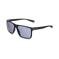 polaroid pld 2098/s sunglasses, 7zj/m9 black green, 56 mens