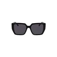 karl lagerfeld kl6036s sunglasses, 007 black w pattern, taille unique unisex