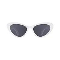 babiators - lunettes de soleil uv pour enfants - cat-eye - wicked white