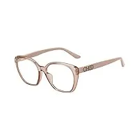 jimmy choo lunettes de vue jc252/f pink 53/17/140 femme