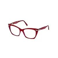 tom ford lunettes de vue ft 5709-b blue block shiny pink 54/17/140 femme