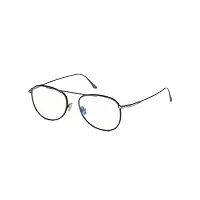 tom ford lunettes de vue ft 5691-b blue block dark ruthenium 52/18/145 homme