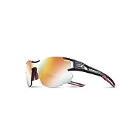 julbo aerolite lunettes de soleil pour femmes, black/pink, taille unique