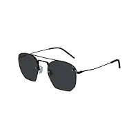 saint laurent homme, sunglasses, black dark grey, 52 20 145