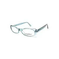 lunettes de vue femme byblos b 225 7213 vert eau transparent