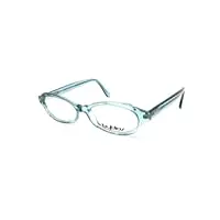 lunettes de vue femme byblos b 227 7213 vert eau transparent