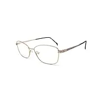 lunettes de vue en titane pour femme stepper si 50118 f011 titanium