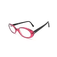 lunettes de vue pour femme sferoflex 1438 l462 rouge et noir vintage