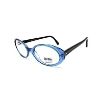 lunettes de vue pour femme sferoflex 1438 l460 bleu et noir ovale vintage