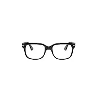 persol lunettes de vue po 3252v black 50/19/145 homme