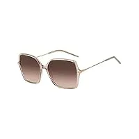 lunettes de soleil hugo boss boss 1271/s pink/brown shaded 58/16/145 femme