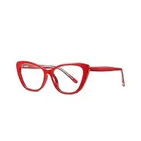 haomao lunettes de blocage de la lumière bleue pour femmes lunettes de vue pour ordinateur c1