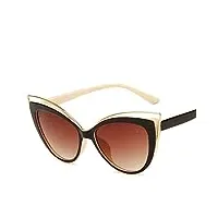 fasion sunglasses des lunettes de soleil mode cat eye lunettes de soleil femmes designer lunettes de vue en métal miroir