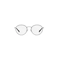 coach lunettes de vue hc 5120 black silver 51/19/145 homme