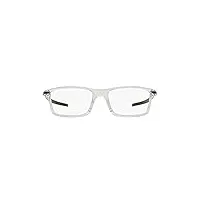 oakley pitchman, lunettes de soleil mixte, transparent, taille unique