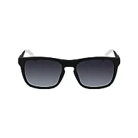 lacoste l956s sunglasses, 002 matte black, 55 unisex