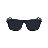 lacoste l959s sunglasses, 401 matte blue, 57 unisex