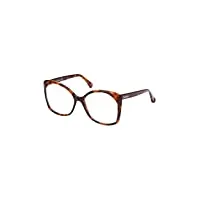 max mara lunettes de vue mm5029 dark havana 57/16/140 unisexe