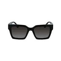 karl lagerfeld kl6057s sunglasses, 001 black, taille unique unisex