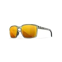 wiley x alfa lunettes de soleil, transparent, taille unique mixte