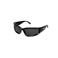lunettes de soleil david bb0157s black/grey 65/17/125 homme