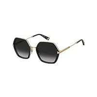 marc jacobs mj 1018/s sunglasses, black, 53 unisex