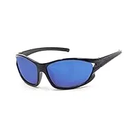 lee cooper lunettes de soleil polarisées pour enfants - verres miroir bleus (lck101c03)