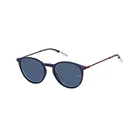 tommy hilfiger tj 0057/s sunglasses, 8ru/ku blue red, taille unique unisex