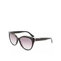 calvin klein ck22520s sunglasses, 001 black, l unisex