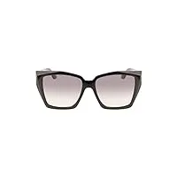 karl lagerfeld kl6072s sunglasses, 001 black, taille unique unisex