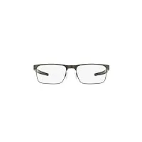 oakley lunettes de vue metal plate ti ox 5153 pewter 54/18/138 homme