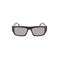 calvin klein ckj22635s lunettes de soleil, noir mat, taille unique mixte