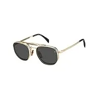 david beckham db 1082/g/cs sunglasses, rhl/m9 gold black, taille unique unisex