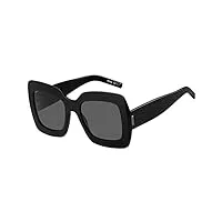 hugo boss lunettes de soleil boss 1385/s black/grey 54/21/145 femme
