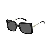 marc jacobs marc 579/s lunettes de soleil, noir, 50 femme