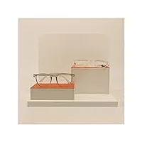 shijie1701aa porte-lunette lunettes de soleil en cuir affichage stand verres stand lunettes de soleil porte-rack verres support affichage décoration support à lunettes (size : 3)