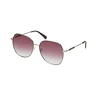 longchamp lo151s, lunettes de soleil femme, burgundy, 60