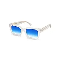 x-lab lunettes de soleil phuket unisexe taille 51 mm, transparent