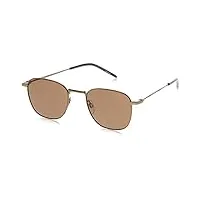 tommy hilfiger th 1873/s sunglasses, 4in/70 matt brown, 51 unisex