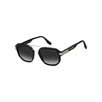 marc jacobs marc 588/s sunglasses, black, 53 unisex