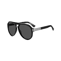 dsquared2 d2 0030/s lunettes de soleil, noir/gris, 57 homme