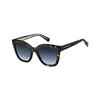 tommy hilfiger th 1884/s sunglasses, 086/gb havana, taille unique unisex