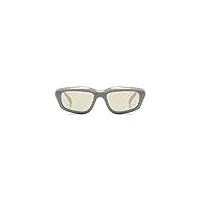komono matt lunar tr90 lunettes de soleil unisexes rectangulaires pour hommes et femmes avec protection uv et verres résistants aux rayures
