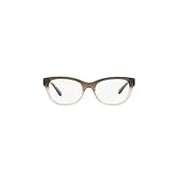 coach lunettes de vue ch 6187 brown shaded 52/18/140 femme