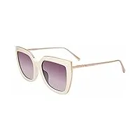 chopard sch319 m lunettes de soleil, poudre de rose brillante, 54 femme
