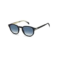 david beckham db 1007/s sunglasses, 807/08 black, 49 unisex