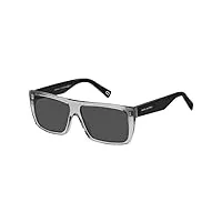 marc jacobs marc icon 096/s sunglasses, grey black, taille unique unisex