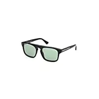 web lunettes de soleil unisexe we0325 - nero/altro/vert - taille 55, nero/altro / verde