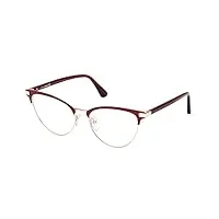 web lunettes de vue we5395 shiny burgundy 54/17/145 femme